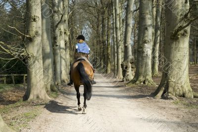 horse riding