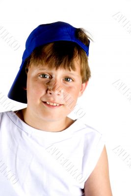 Boy with cap