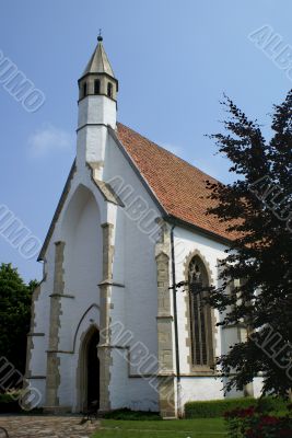 Little white church.