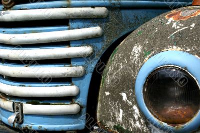 An old car.