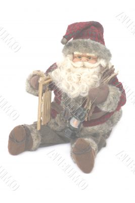 Sitting Santa.