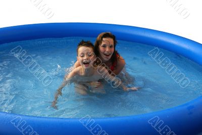 Fun in water.