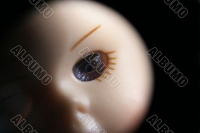 Magnified Doll Face