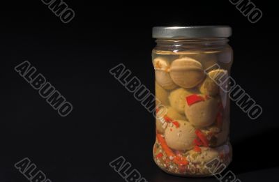 Jar of Mushrooms