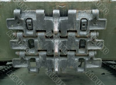 Back board of the tank