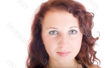 Pretty brunette 1. Close-up