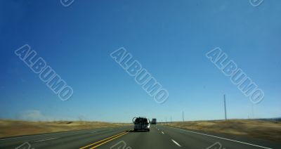 Open road