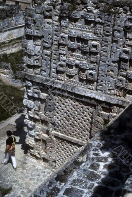 Mayan frieze, Uxmal