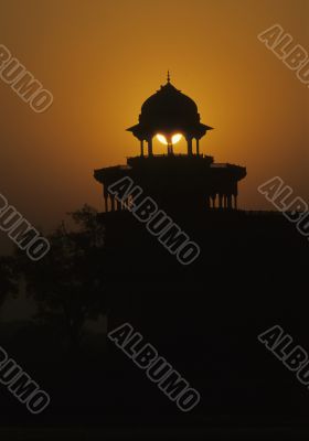 Taj Mahal, sunrise