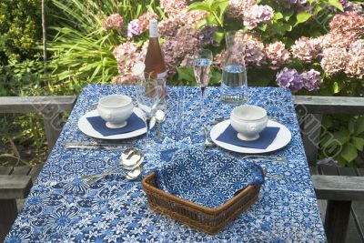 Dinner outdoor