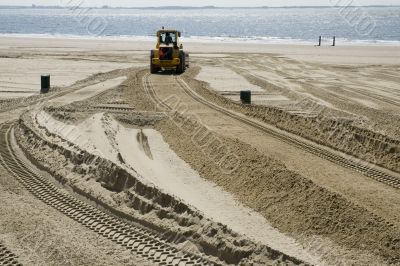 bulldozer at work
