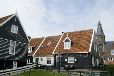 Typical Dutch village