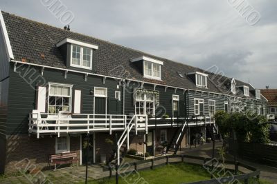 Traditional Dutch village