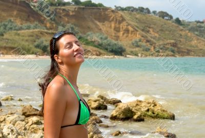 Woman on the Beach