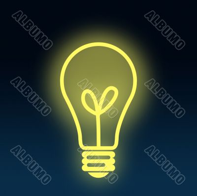 Light of lamp