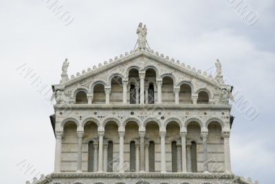 Pisa - Detail on top Duomo