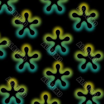 Background with flowers