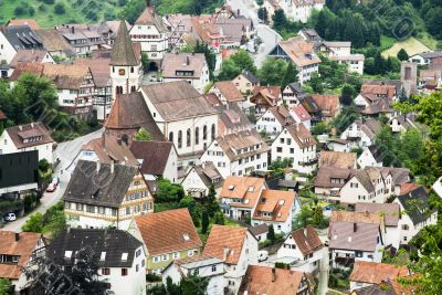 Traditional German village
