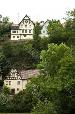 Traditional German houses
