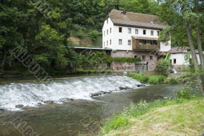 traditional house near the river