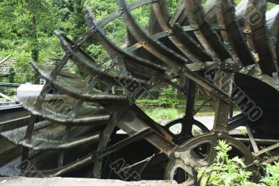 Wheel from watermill