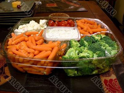 vegetable tray