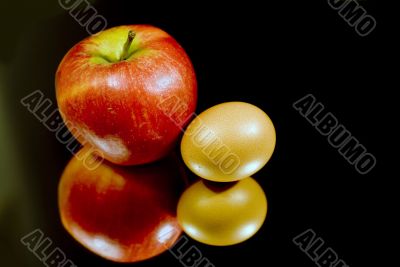 apple and an egg