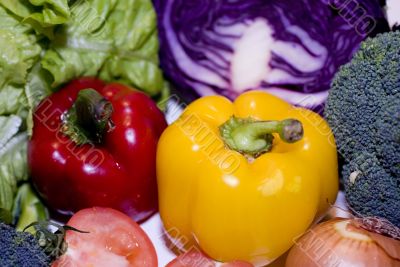 different vegetables