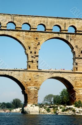 Pont du Gard detailed