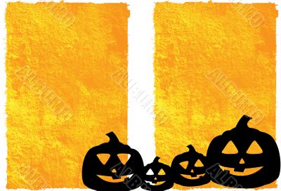 Halloween abstract Background frame