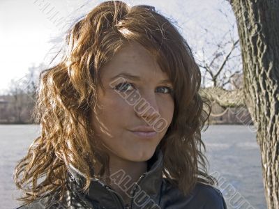 portrait of the girl