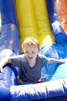 Bottom of Water Slide