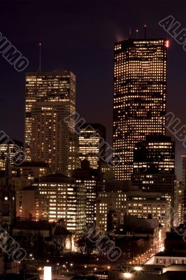 Downtown office towers