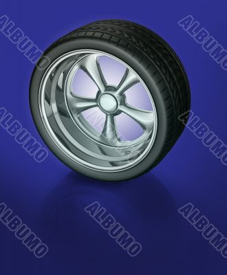 wheel 3d