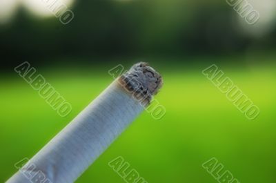cigaret burning