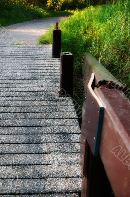 broken bridge