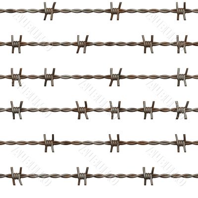 Barbed wire