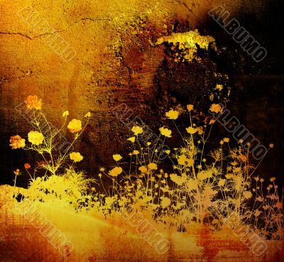 floral style textures