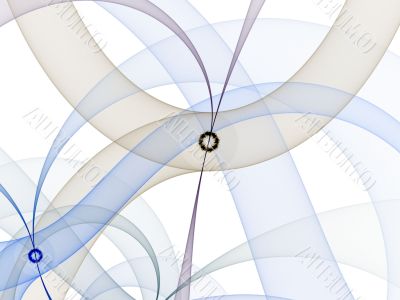 Tubular Sheer against White