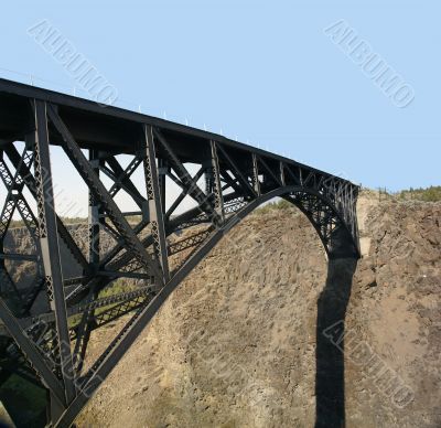 Bridge over Crooked River Canyon