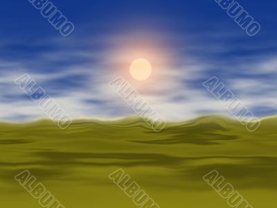 Abstract landscape