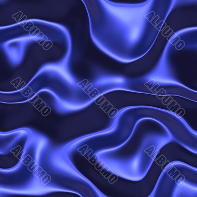 Blue silk