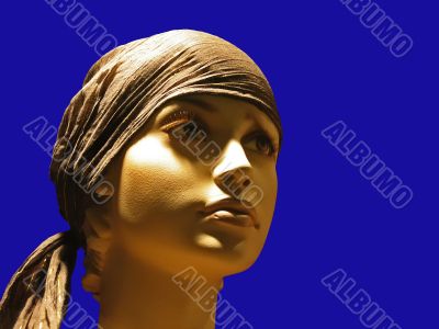 Head of a shop mannequin