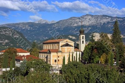 Alpine church
