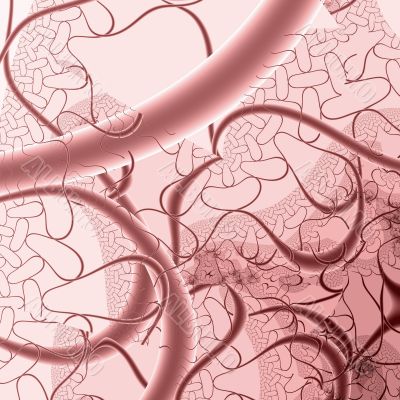 an abstract background