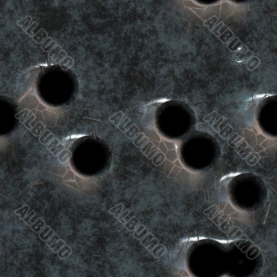 Bullet holes