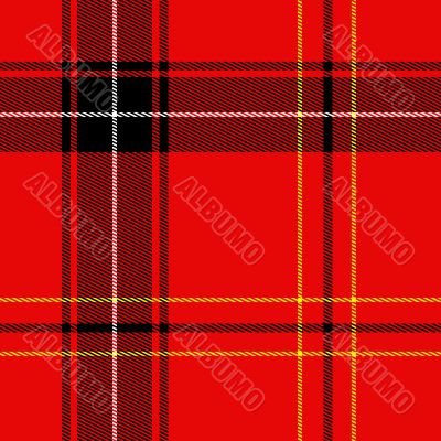 Piece of tartan
