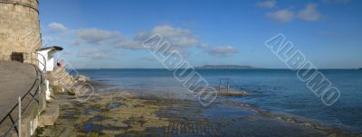 Beach Scene Panorama