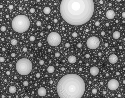 White bubbles