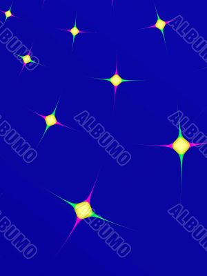 Stars in the sky